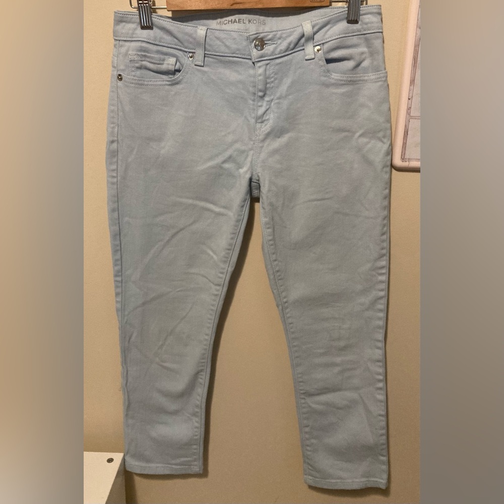 Michael Kors Light Blue Denim Pants